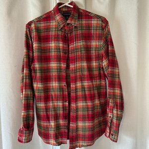 Lands' End Men's Red Flannel